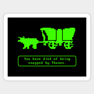 Oregon Trail - Snapped Sticker